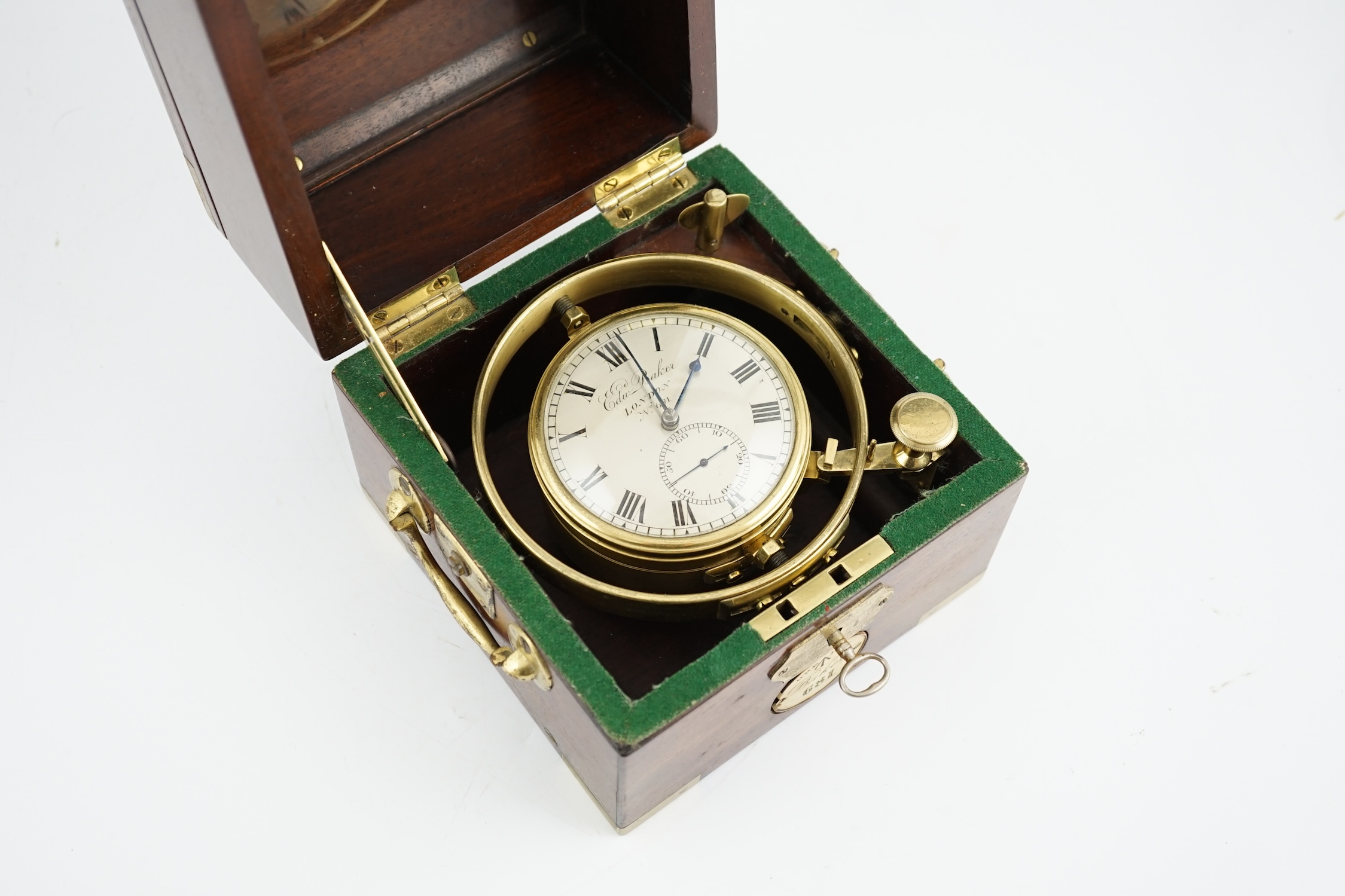 Edward Baker of London, a Victorian one day marine chronometer CITES Submission reference: NSVJ4569